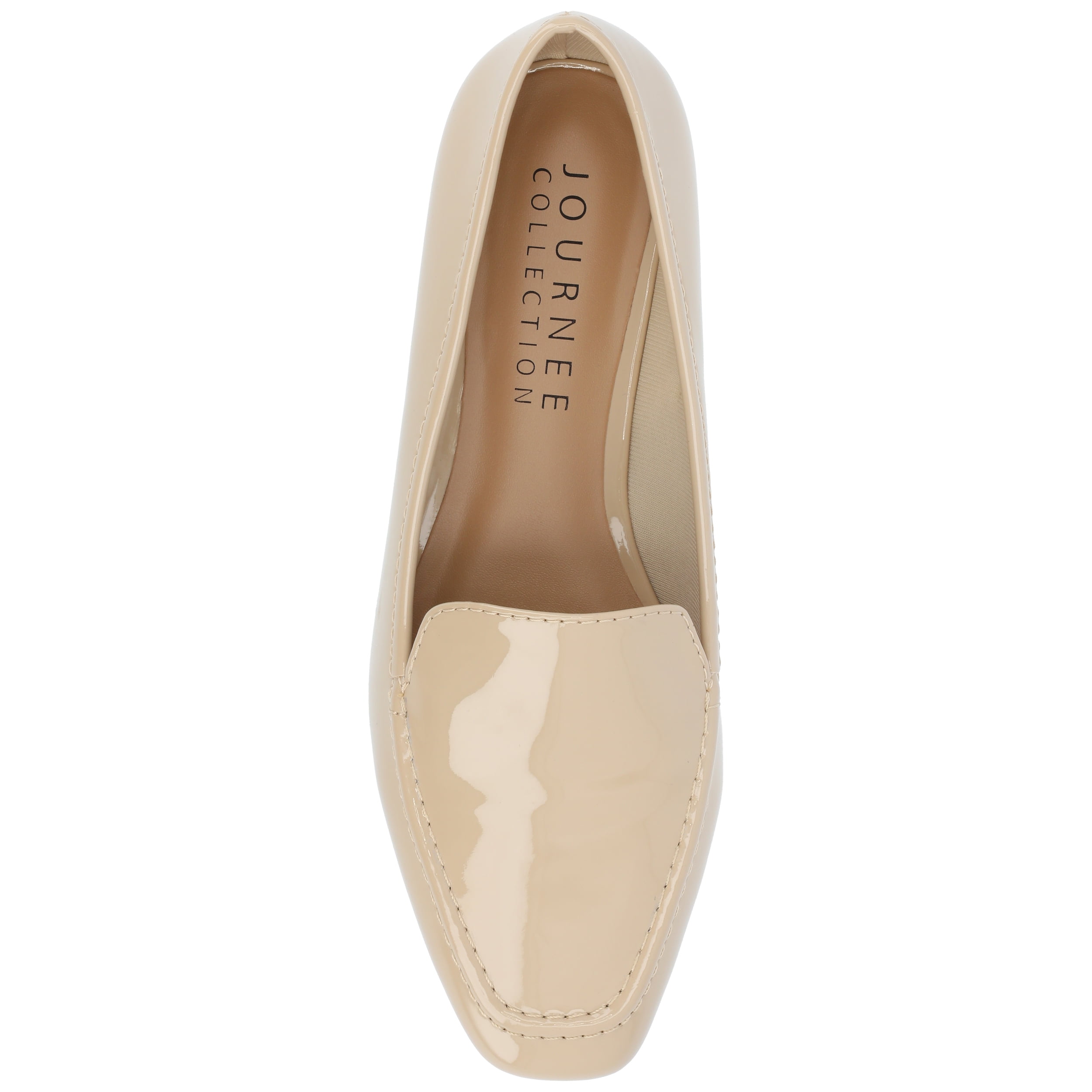 Journee Womens Tullie Slip On Square Toe Loafer Flats, Widths Available