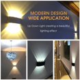 thumbnail image 4 of JIAIA LED Wall Sconces Indoor Elegant Aluminum 8W Waterproof Warm White Light, 4 of 4