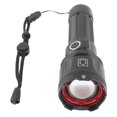 thumbnail image 3 of Lampes de Poche Zoomables 30W Interrupteur en Métal LED Super Lumineux pour Cyclisme Randonnée Camping, 3 of 6