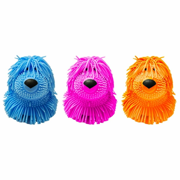 Ja-Ru Furry Frens Shaggy Dog Toy for Preschool Sensory Play