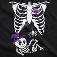 thumbnail image 3 of Camiseta de maternidad Crazy Dog Witch-Baby Skeleton Halloween, 3 of 9