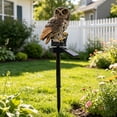 thumbnail image 6 of ChicYu Solar Owl Stake Light LED, Outdoor Garden Yard Decor, Bird Figure Lawn Accent Lamp, Night Landscape Glow, Buho Luz Solar, 6 of 6
