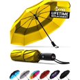 thumbnail image 1 of Paraguas Repelente, resistente al viento, para viajes, lluvia, impermeable, compacto, 1 of 8