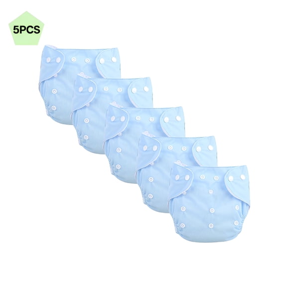 TELOLY Diaper Pants Reusable Baby Nappy Cover Cloth Diaper Cover for 0-3 Years with Adjustable Wrap