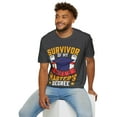 thumbnail image 7 of Survivor of My Wife's Master's Degrees Graphic Novelty Art Unisex T-Shirt, 7 of 7