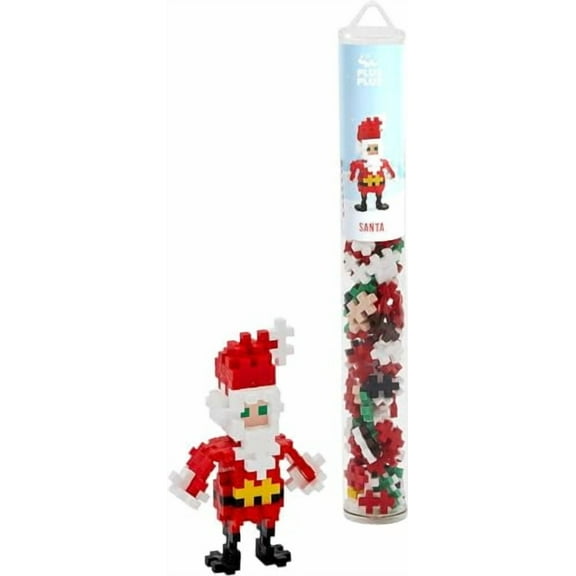 Plus-Plus - Tube - Santa - 70Pcs