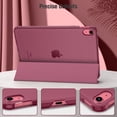 thumbnail image 5 of Fintie Case for iPad (A16) 11th Generation 11 Inch (2025), iPad 10th Generation 10.9 Inch (2022) with Translucent Frosted Back, Slim Shell Hard Stand Cover, Auto Sleep/Wake, 5 of 10