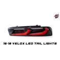 thumbnail image 3 of Auto Addict Velox LED Taillights for 2016-2018 Chevy Camaro – Gloss Black with Red Lens, 2-Pack, 3 of 17