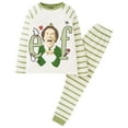 thumbnail image 1 of Elf Mens Striped Long-Sleeved Long Pyjama Set, 1 of 5