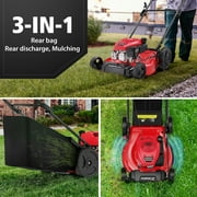PowerSmart 21 144CC Push Lawn Mower, with Six Cutting Heights
