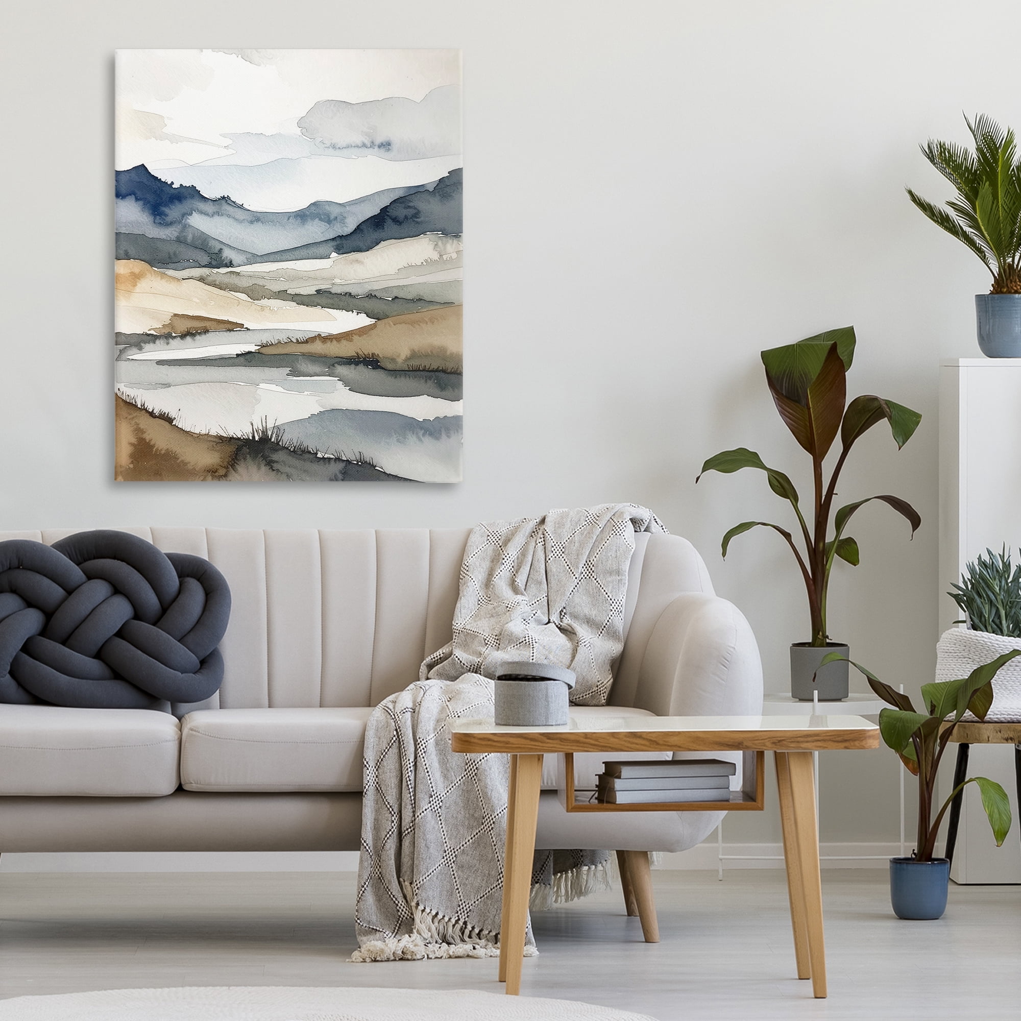 Stupell Industries Flow Of Water River Canvas Wall Art, design by Alonza Saunders
