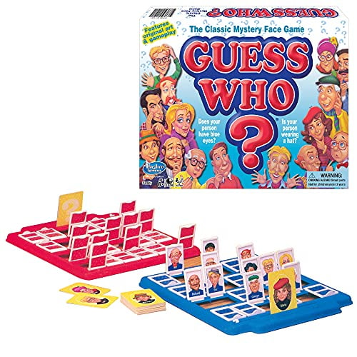 Original Hasbro Guess Who Retro Classic Mystery Face Board Game Family Fun 