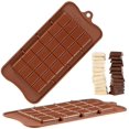 thumbnail image 2 of 4 moldes de silicona para chocolate, bandeja antiadherente para hornear. Afortunado Sencillez, 2 of 5