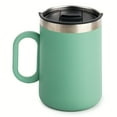 thumbnail image 3 of TAL Stainless Steel Brew Coffee Mug 15 fl oz, Sage, 3 of 5