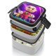 thumbnail image 4 of Zool Babies Fiambrera de Doble Capa, Contenedor de Almuerzo Portátil Apilable, Almacenamiento de Alimentos Hermético a Prueba de Fugas, 1000ml, 4 of 6