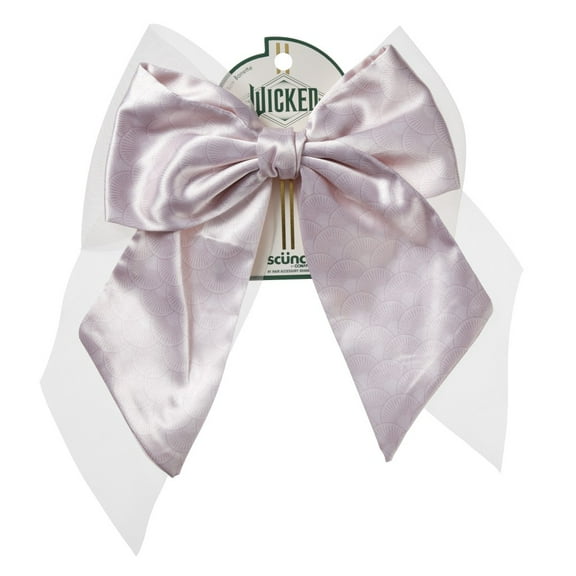 Scunci Wicked Glinda Pink Bow Barrette