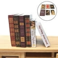 thumbnail image 3 of 6 piezas 1:12 Libros de surtidas Libros libros Casa de Accesorios de decorac, 3 of 8