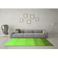 thumbnail image 3 of Ahgly Company Indoor Square Abstract Green Modern Area Rugs, 4' Square, 3 of 4