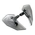 thumbnail image 1 of 2 deflectores laterales de viento para motocicleta, parabrisas profesionales para moto Gris, 1 of 8