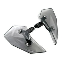 2 Pieces Motorcycle Wind Deflector Windscreen Spoiler Side Mount Design for Moto Guzzi V85TT 2019-2025