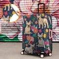 thumbnail image 4 of French Bulldog Dog and Pioneer Flower Luggage Cover Fashion Suitcase Cover Baggage Covers Fit 25-28 Inch Luggage (Go Travel), 4 of 5