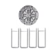 thumbnail image 3 of Cateissary Escurridor de platos Tazón telescópico Soporte de almacenamiento en seco Encimera Fregadero de cocina Escurridor de ahorro de espacio Accesorio Organizadores de utensilios de cocina Gris Cateissary HA063321-02B, 3 of 6