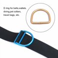 thumbnail image 1 of Diving D-Ring Adjust Slide Weight Belt Keeper Underwater Webbing Backpack Buckle Smooth Surface Water Sports Yellow, 1 of 1