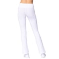 thumbnail image 3 of Women & Plus Workout Fitness Stretch Comfy Lounge Flare Slim Fit Yoga Pants, 3 of 5