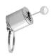 thumbnail image 3 of Aigid Shifter Keychain, Auto Gear Shifter Modelo Llavero Llavero Llavero de aleación de Metal con Forma de Pieza de automóvil(Plata), 3 of 5