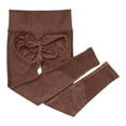 thumbnail image 3 of WILLBEST Pantalones de Yoga de Cintura Alta Sin Costuras para Mujer, Mallas de Entrenamiento Sin Transparencias, Antisentadillas, para Fitness, Correr, Ropa Deportiva, Mallas de Gimnasio Mediana, 3 of 3