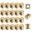 thumbnail image 3 of GOOHOCHY 55 Pcs Bed Frame Bolts Threaded Hammer Head Nut Furniture Nuts 1.20X0.90X0.90CM, 3 of 8