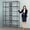 Black, variant on XF XINFENG 6 Tier Storage Shelves Adjustable Wire Shelving Heavy Duty Metal Shelves with Wheels 2100 lbs Capacity,Black