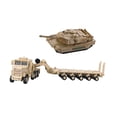 thumbnail image 4 of Miniatura Tanque Modelo Kit de Vehículo Blindado Transportador Bloques de Construcción Material Pp Función de Ensamblaje Adecuado para Colección Exhibición en Mesa Amarillo, 4 of 8