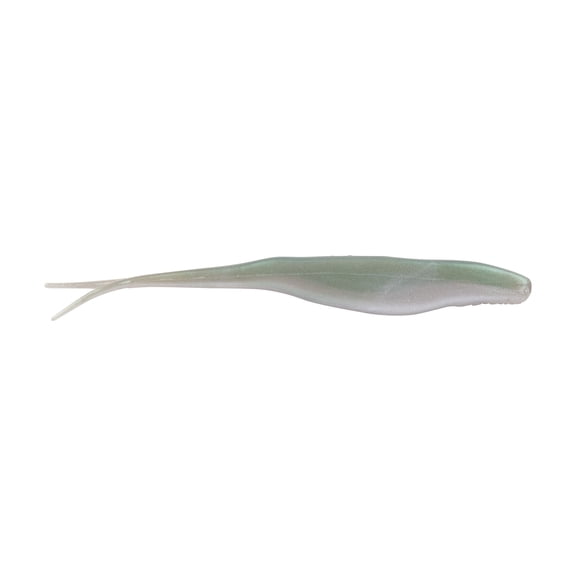 Berkley PowerBait® Power® Jerk Shad, 5 in, Minnows, Green Albino (10 Count)