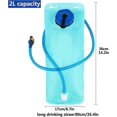 thumbnail image 2 of Water Bag, Hydration Bladder Bag, 2l Water Bladder Water Tank With Water Backpack Large, 2 of 5