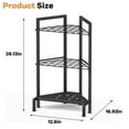 thumbnail image 5 of Garden Tool Organizer, Yard Tool Tower Rack for Garage Organization Corner Storage for Garden, Shed, Garage Storage, 5 of 6