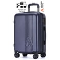 thumbnail image 1 of Maleta de viaje Carry-on Armored Travel 20' 10 kg ABS doble calibre candado de alta seguridad TSA LOCK Azul, 1 of 9
