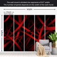 thumbnail image 4 of Tiptophomedecor Abstract Wallpaper Wall Mural - Fear Of The Dark, 4 of 7