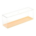 thumbnail image 4 of kurtrusly Boîte de Rangement Transparente Vitrine Transparente pour Petites Figurines Vert Modèle Jaune 30x7.8x10.5cm, 4 of 6