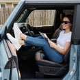 thumbnail image 4 of STQ Womens Slip On Sneakers Comfortable Nursing Shoes with Memory Foam for Spring Fall Loafers White Size 6, 4 of 6