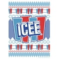 thumbnail image 2 of Men's ICEE Retro Ugly Sweater  Graphic Tee White Large, 2 of 5