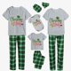thumbnail image 3 of Pijamas familiares navideños a juego con eslogan Christams In July, conjuntos de pijamas grises, 3 of 3