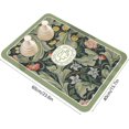 thumbnail image 2 of 2024 Alfombrilla para secar platos para encimera de cocina, almohadilla para secar platos con flores, alfombrilla absorbente de drenaje para cocina, escurridor de platos, 2 of 5