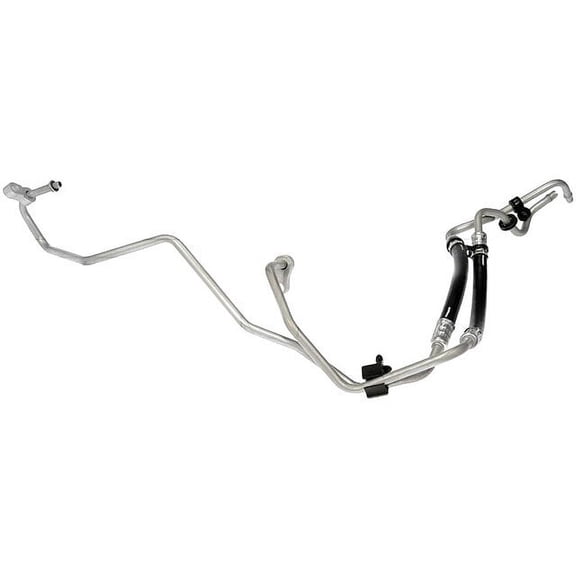 Inlet and Outlet Auto Trans Cooler Hose Assembly - Compatible with 2011 - 2013 Chevy Cruze 1.8L 4-Cylinder 2012