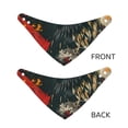 thumbnail image 3 of Rateoe Ink Style Bald Eagle Print Pet Scarf for Dogs and Cats – Stylish Reflective Design, Breathable & Durable Pet Bandana with Quick-Release Buckle-Large, 3 of 5