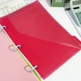 thumbnail image 6 of Tanuse Plastic Pocket Dividers with Tabs for 3 Ring Binders, Page Organizers with Clear Front Pockets for Document Storage And Office Filing Colorful, 6 of 6