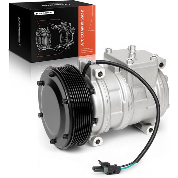 A-Premium A/C Compressor with Clutch Compatible with John Deere Models