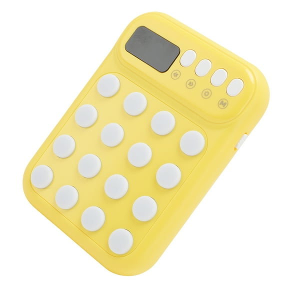 Jeu de Mémoire Électronique, Casse-Tête Défis Multiples Jeu de Mémoire pour Enfants Jaune