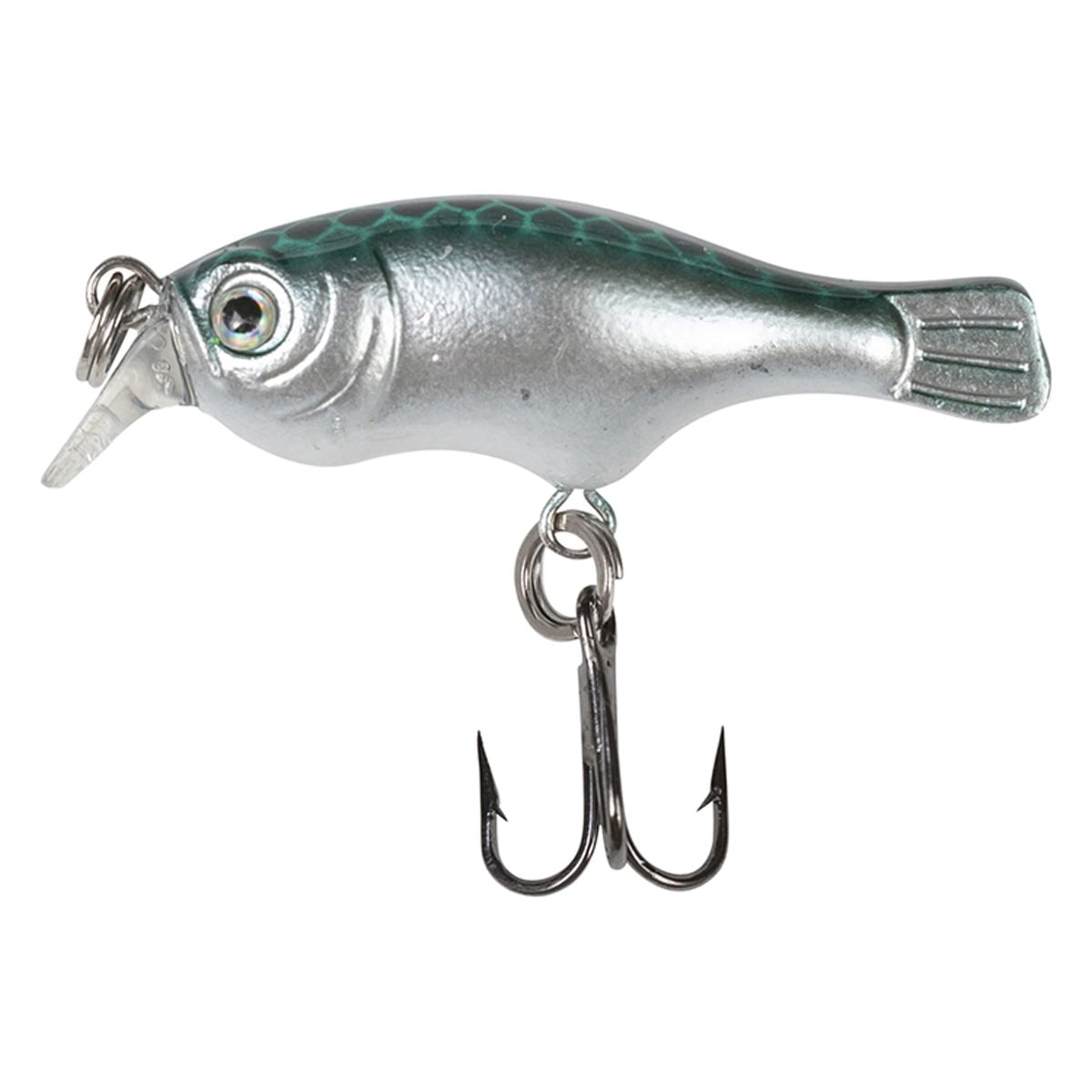 Ozark Trail Freshwater Mini Minnow Fishing Lure, Natural Minnow, 1/16 oz