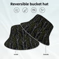 thumbnail image 2 of Sikiie Lilies Flowers Reflective Double-Sided Bucket Hat, Sun Hat, for Gardening, Beaching, Camping, Hiking, Fishing, 2 of 6